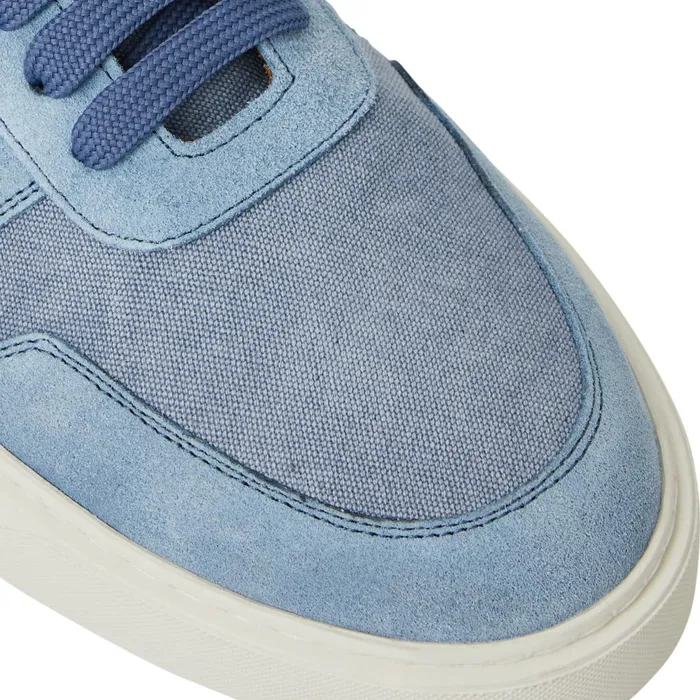 Darian Sneaker Light Blue Canvas Men Bruno Magli Sneakers