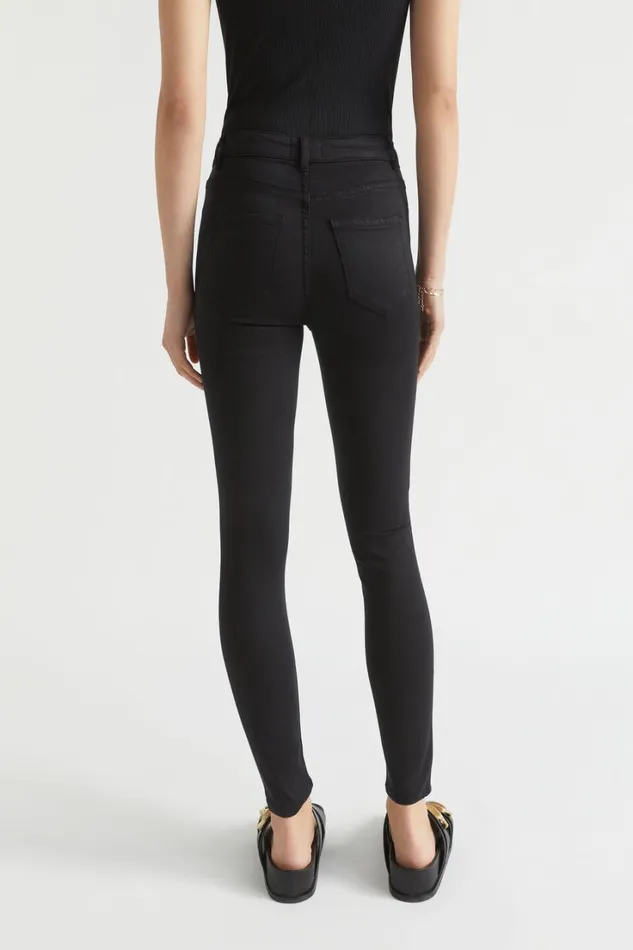 Denim Woman Seed Heritage Core High Waist Skinny Jean Black