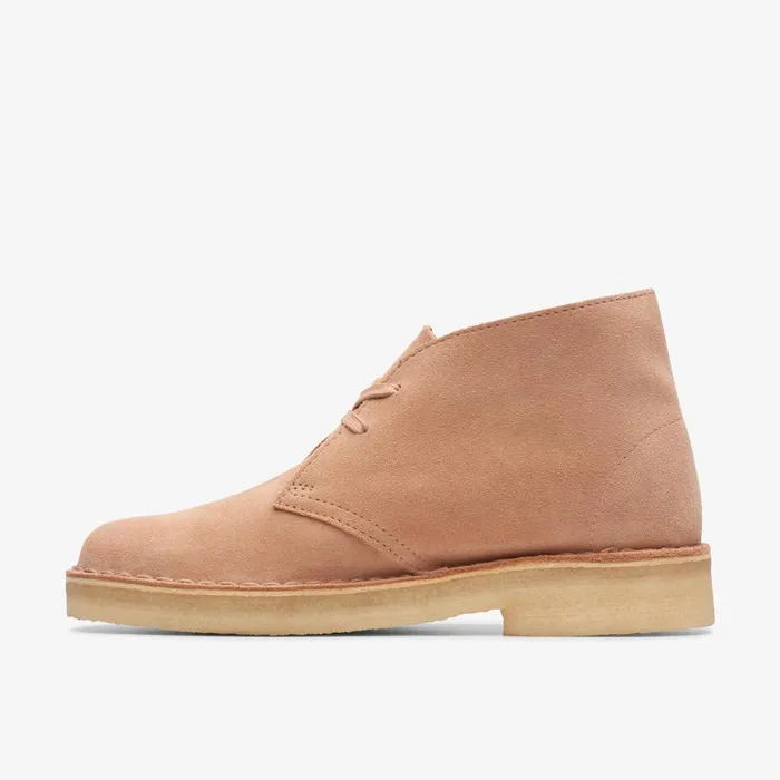 Desert Boot Warm Beige WomenMen Clarks Boots and Booties