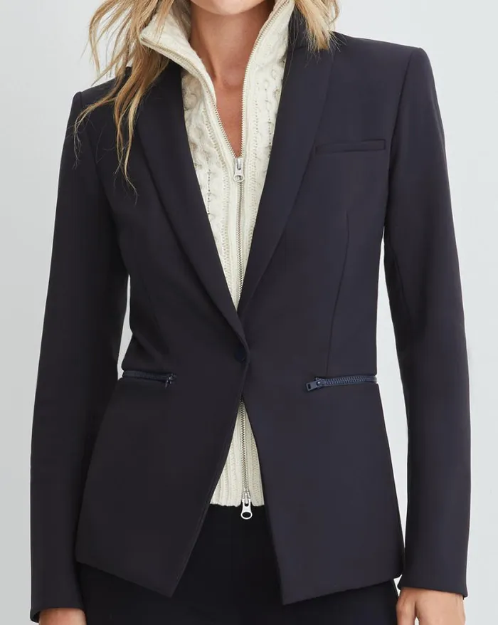 Dickey Jacket Sets Jackets Veronica Beard Scuba Dickey Jacket Upstate Dickey Set Navyivory