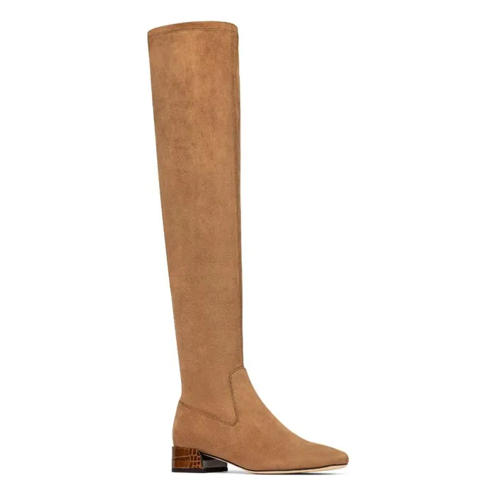 Donald Pliner Boot DOLORES OVERTHEKNEE Saddle Suede 8211 Women