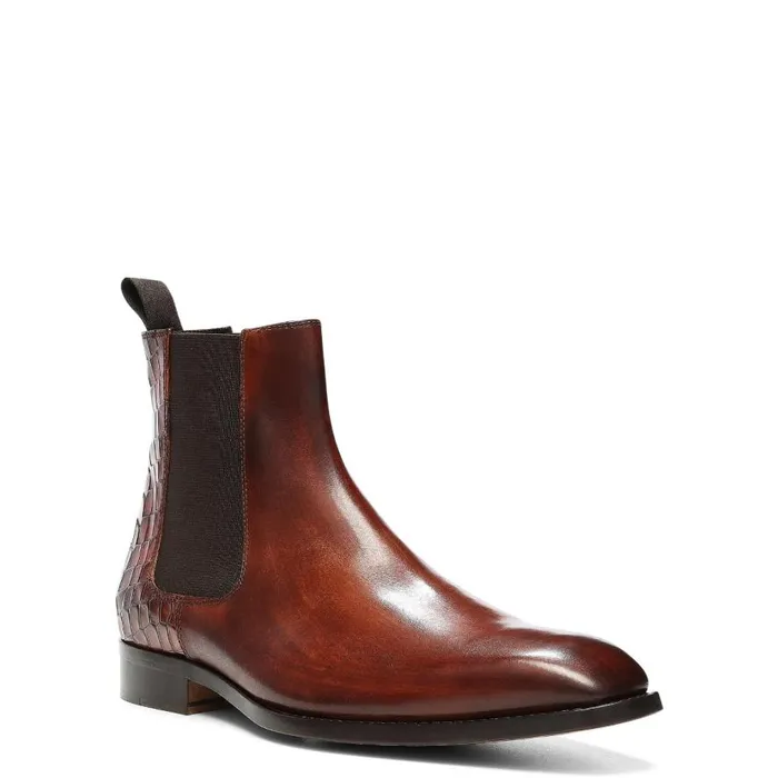 Donald Pliner Boot SLOAN Brown 8211 Men Donald Pliner Boot SLOAN Brown 8211 Men