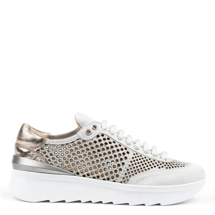 Donald Pliner Casual FABBIO Silver Bone 8211 Women