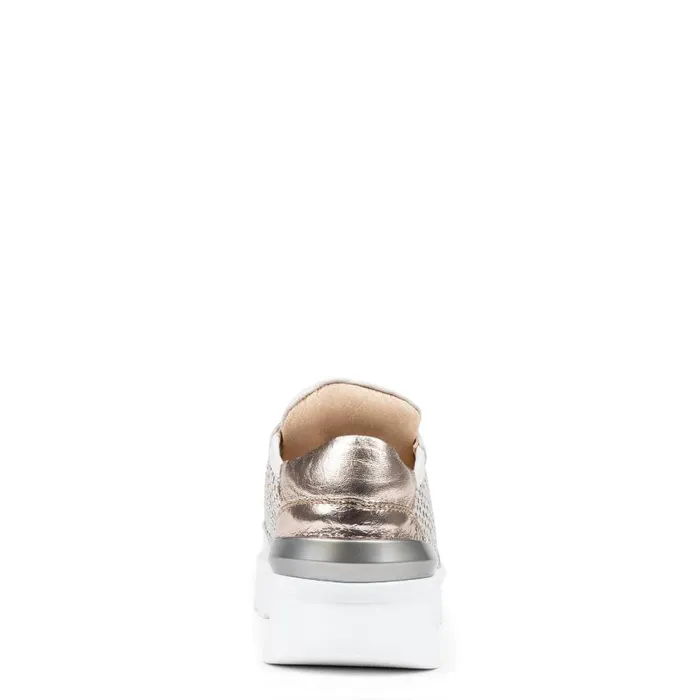 Donald Pliner Casual FABBIO Silver Bone 8211 Women