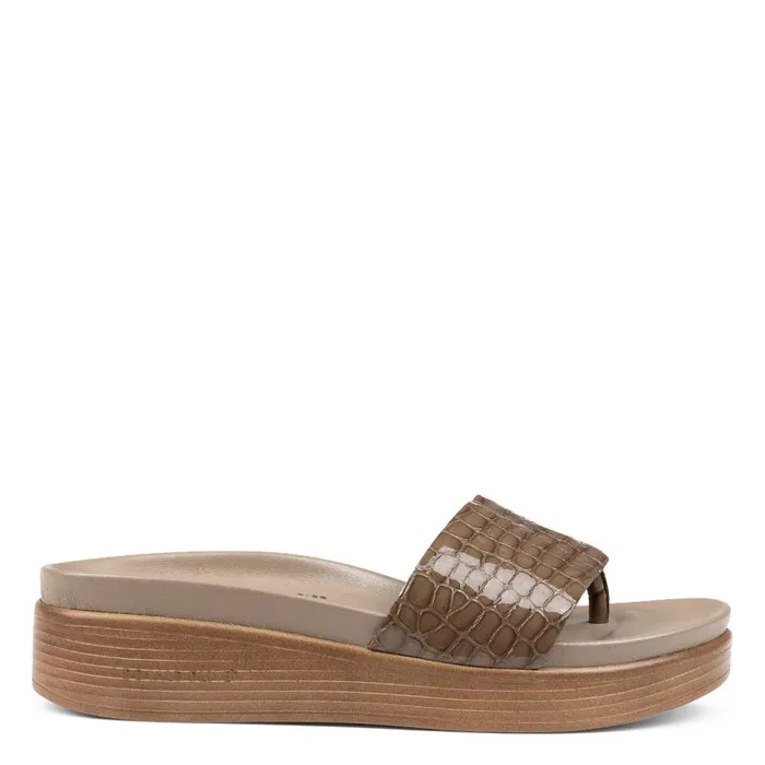 Donald Pliner Casual FIFI Taupe Croco 8211 Women