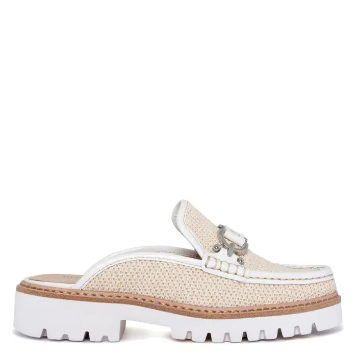 Donald Pliner Casual HAMPTON Beige Raffia 8211 Women