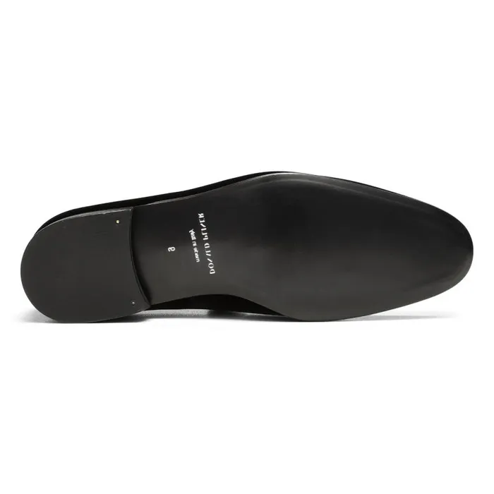 Donald Pliner Dress SPENCER Black Velvet 8211 Men Donald Pliner Dress SPENCER Black Velvet 8211 Men