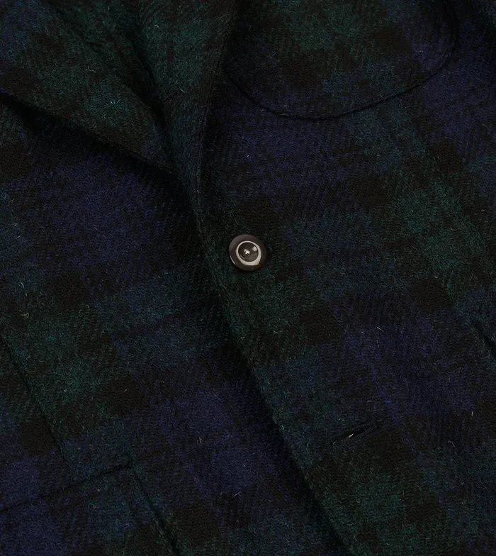 Drake039s Blackwatch Harris Tweed Games Blazer Mk Vii Men Blazers