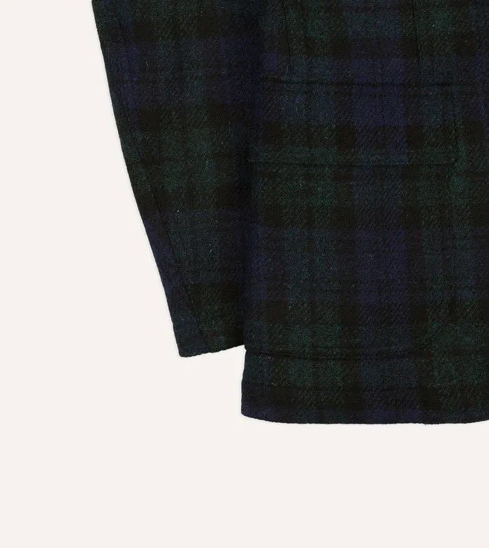 Drake039s Blackwatch Harris Tweed Games Blazer Mk Vii Men Blazers