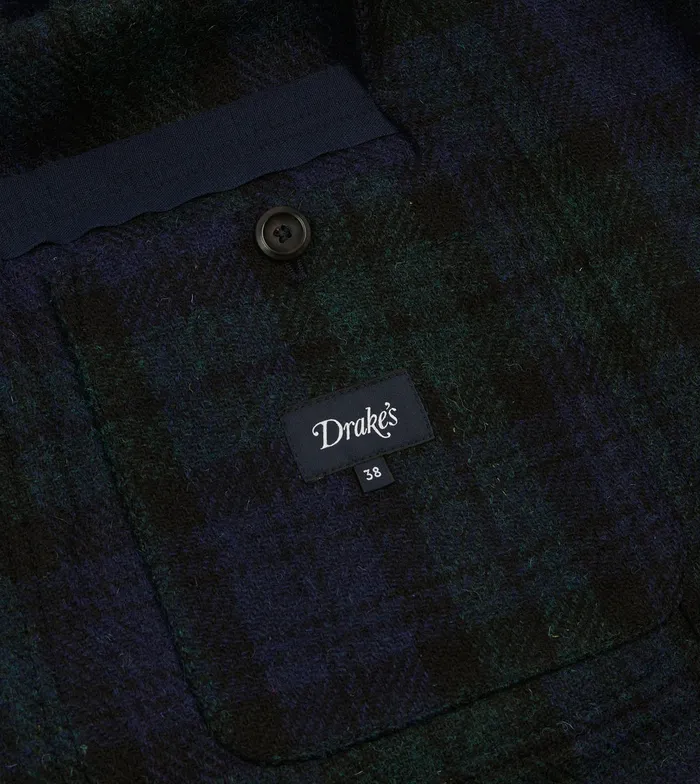 Drake039s Blackwatch Harris Tweed Games Blazer Mk Vii Men Blazers