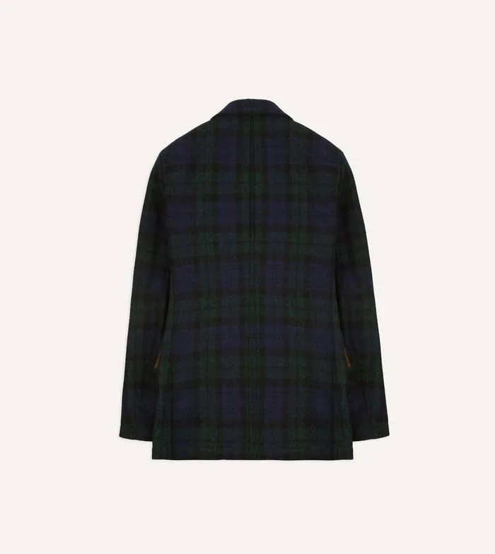 Drake039s Blackwatch Harris Tweed Games Blazer Mk Vii Men Blazers