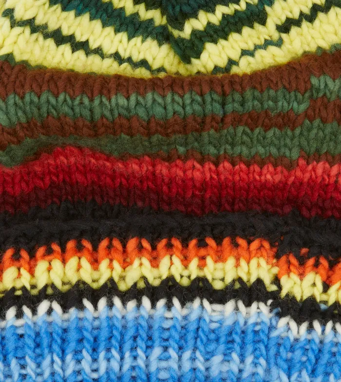 Drake039s Chamula For Green Serape Merino Knit Cap Men Hats
