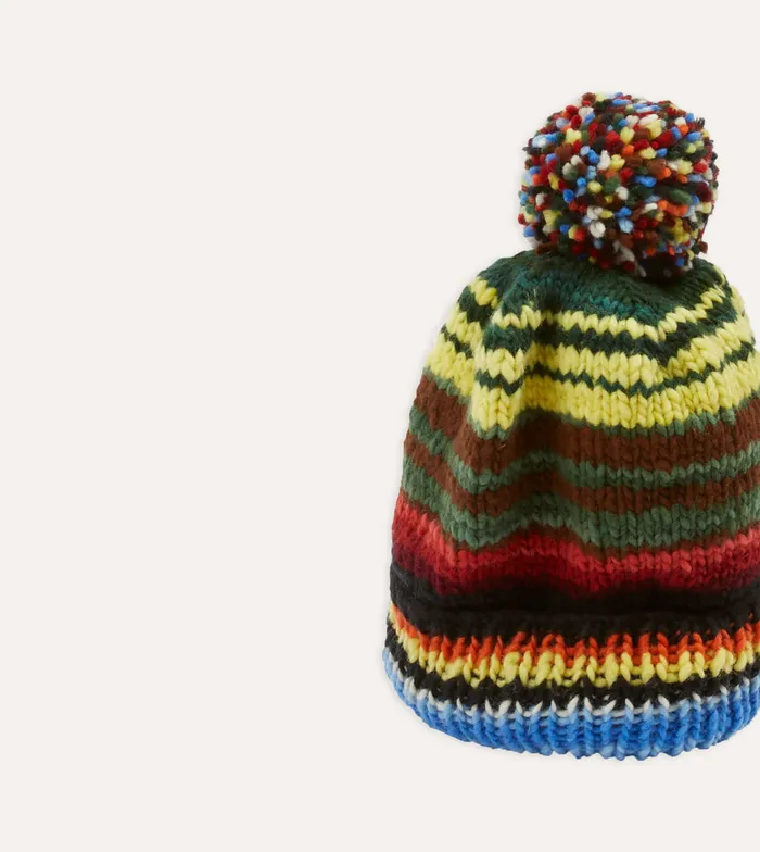 Drake039s Chamula For Green Serape Merino Knit Cap Men Hats