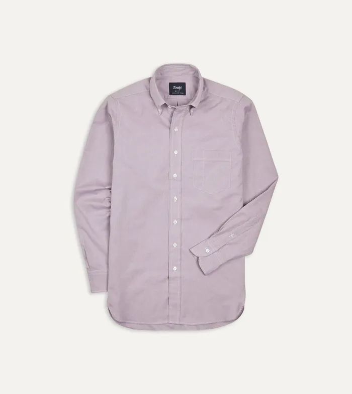 Drake039s Lilac Pinpoint Oxford Cotton Cloth ButtonDown Shirt Men Pinpoint Oxford Shirts Drake039s Lilac Pinpoint Oxford Cotton Cloth ButtonDown Shirt Men Pinpoint Oxford Shirts