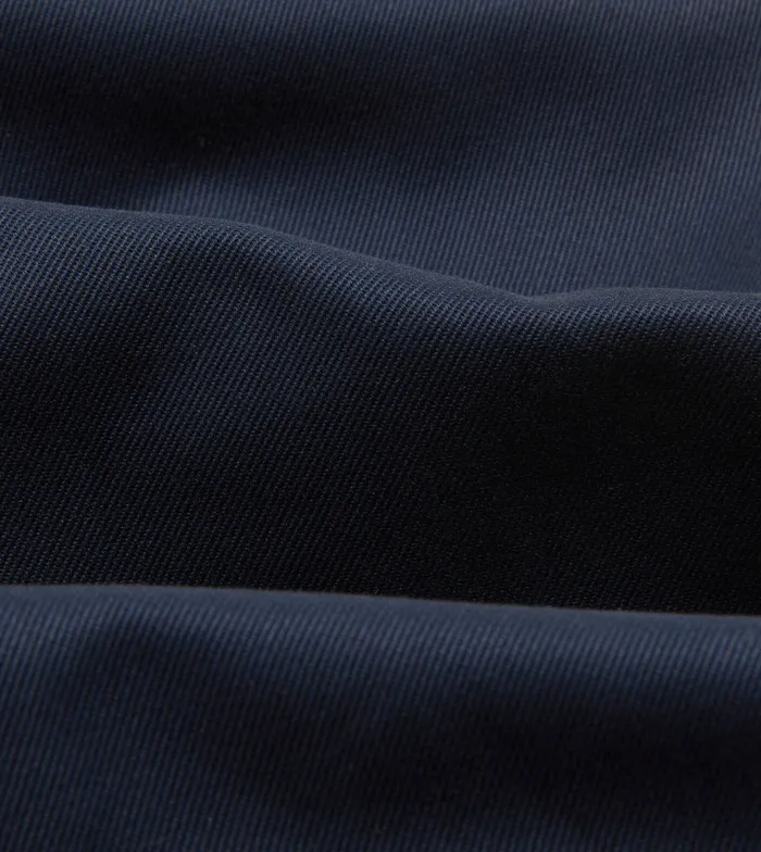 Drake039s Navy Cotton Drill Flat Front Trouser Men Trousers