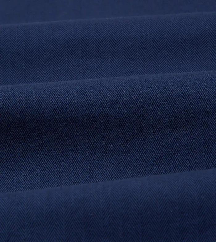 Drake039s Navy Herringbone Cotton Jungle Jacket Men Coats and Jackets