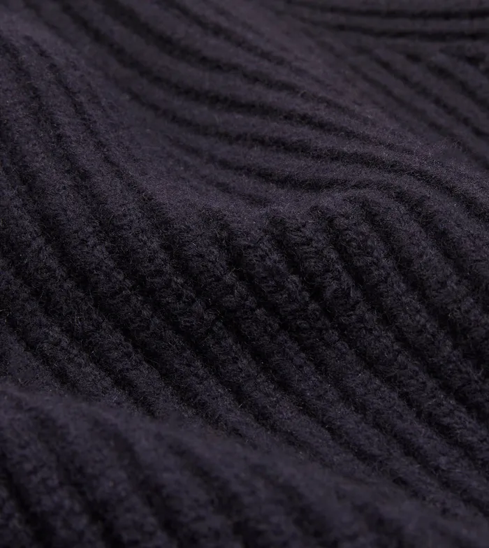 Drake039s Navy Lambswool 6Ply Shawl Collar Cardigan Men Knitwear