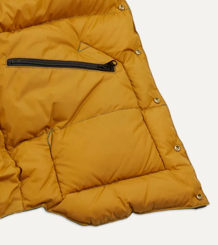 Drake039s Rocky Mountain Featherbed For Green Nylon Leather Christy Down Vest Men Coats and Jackets