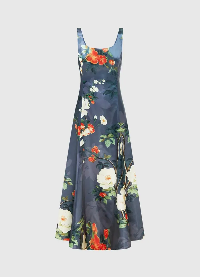 Dresses and Jumpsuits Women LEO LIN Charlotte Maxi Dress 8211 Pear Blossom Print Dresses and Jumpsuits Women LEO LIN Charlotte Maxi Dress 8211 Pear Blossom Print