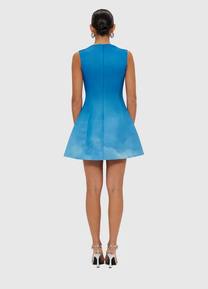 Dresses and Jumpsuits Women LEO LIN Chloe Sleeveless Mini Dress 8211 Aerial Print