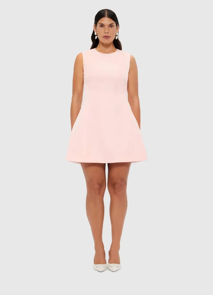 Dresses and Jumpsuits Women LEO LIN Chloe Sleeveless Mini Dress 8211 Soft Pink