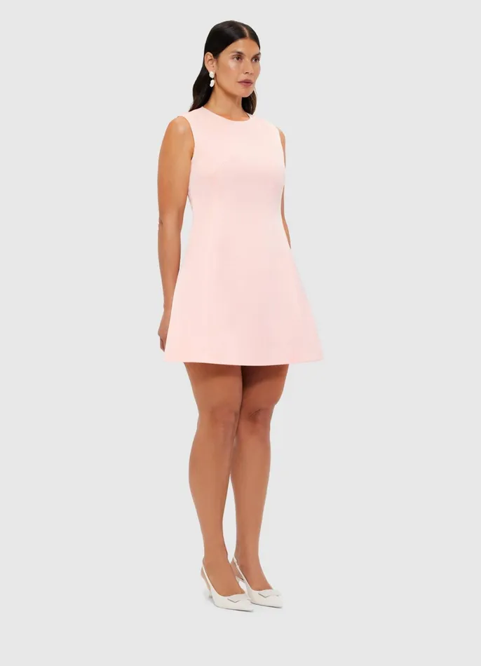Dresses and Jumpsuits Women LEO LIN Chloe Sleeveless Mini Dress 8211 Soft Pink