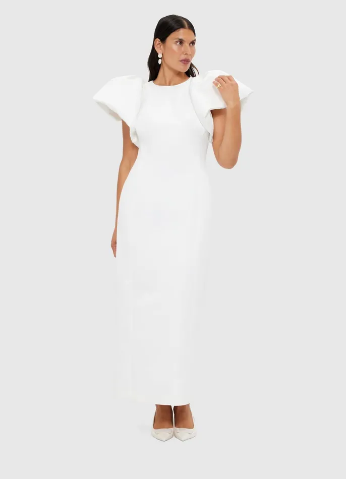 Dresses and Jumpsuits Women LEO LIN Lucinda Maxi Dress 8211 Snow