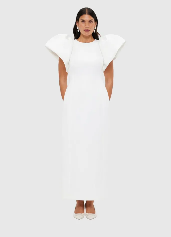 Dresses and Jumpsuits Women LEO LIN Lucinda Maxi Dress 8211 Snow