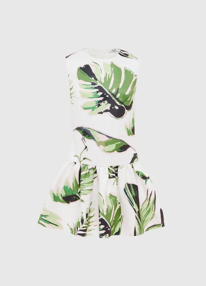 Dresses and Jumpsuits Women LEO LIN Petra Mini Dress 8211 Botanica Print