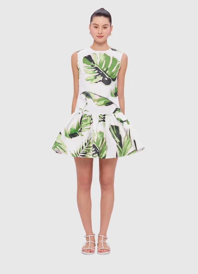 Dresses and Jumpsuits Women LEO LIN Petra Mini Dress 8211 Botanica Print
