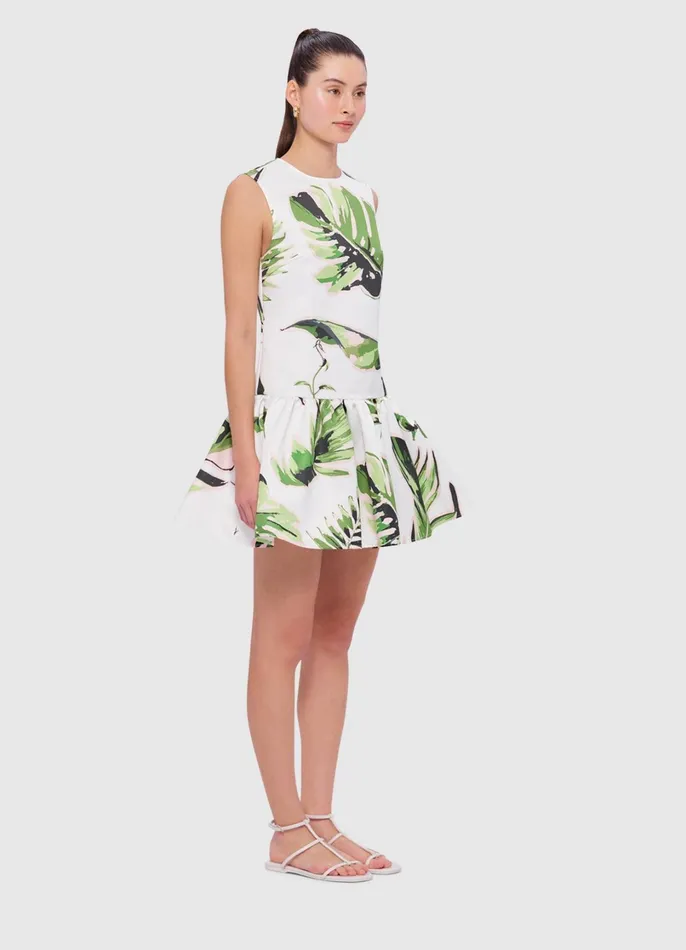 Dresses and Jumpsuits Women LEO LIN Petra Mini Dress 8211 Botanica Print