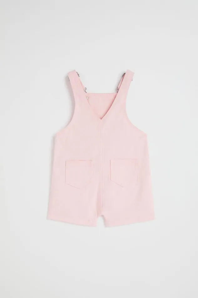 Dresses Baby Seed Heritage Core Logo Overall Dusty Rose