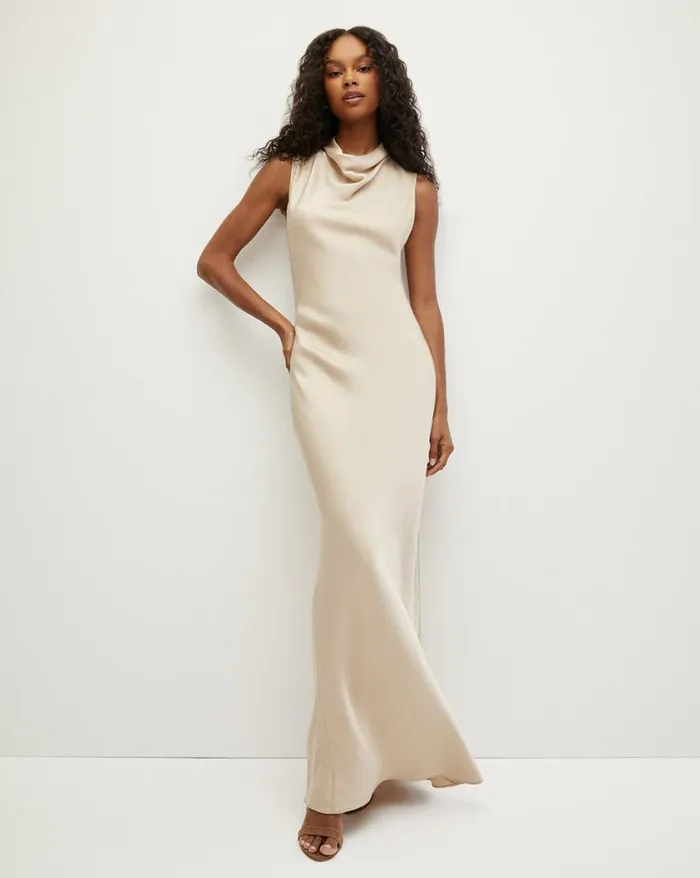 Dresses Shop Veronica Beard Kura Dress Sand