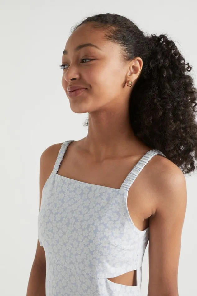 Dresses Teen Girl Seed Heritage CutOut Dress Sky Blue