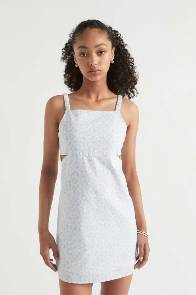Dresses Teen Girl Seed Heritage CutOut Dress Sky Blue