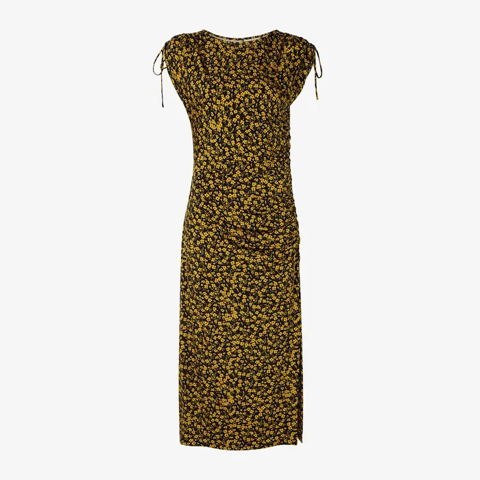 Dresses The Aisling Slinky Dress 8211 Printed Jersey Bloom Print 8211 M M LaFleur Women
