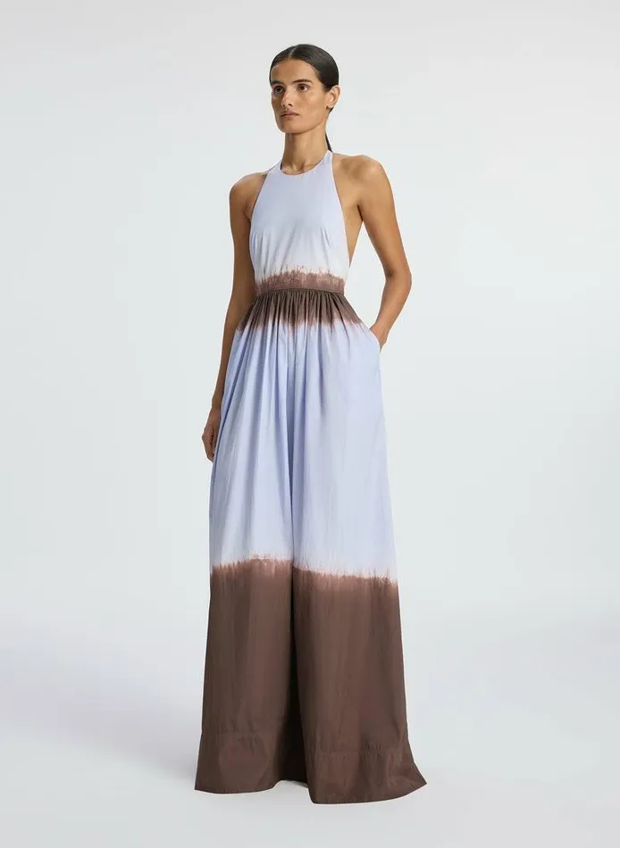 Dresses Women ALC Blair Dip Dye Maxi Dress Fudgesky Blue Dresses Women ALC Blair Dip Dye Maxi Dress Fudgesky Blue