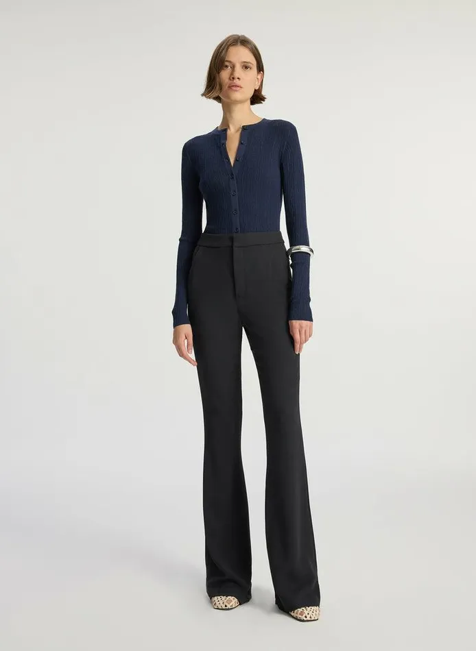 Dresses Women ALC Fisher Fine Cotton Cardigan Navy