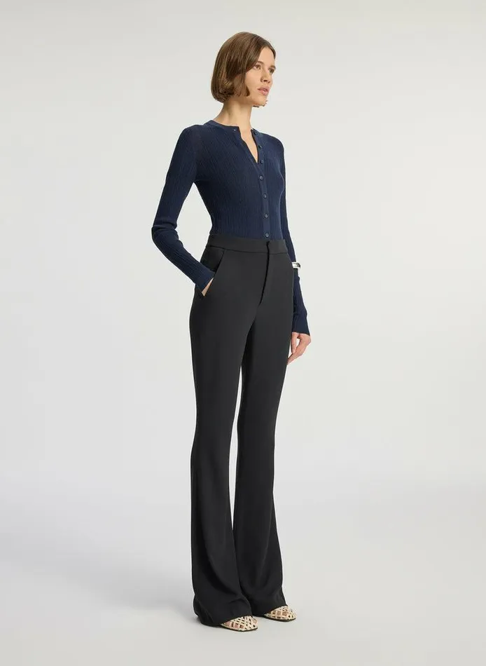 Dresses Women ALC Fisher Fine Cotton Cardigan Navy Dresses Women ALC Fisher Fine Cotton Cardigan Navy