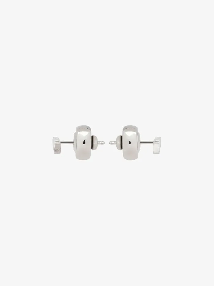 Earrings In Metal Silvery Men Givenchy Jewelry