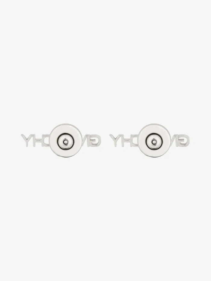 Earrings In Metal Silvery Men Givenchy Jewelry