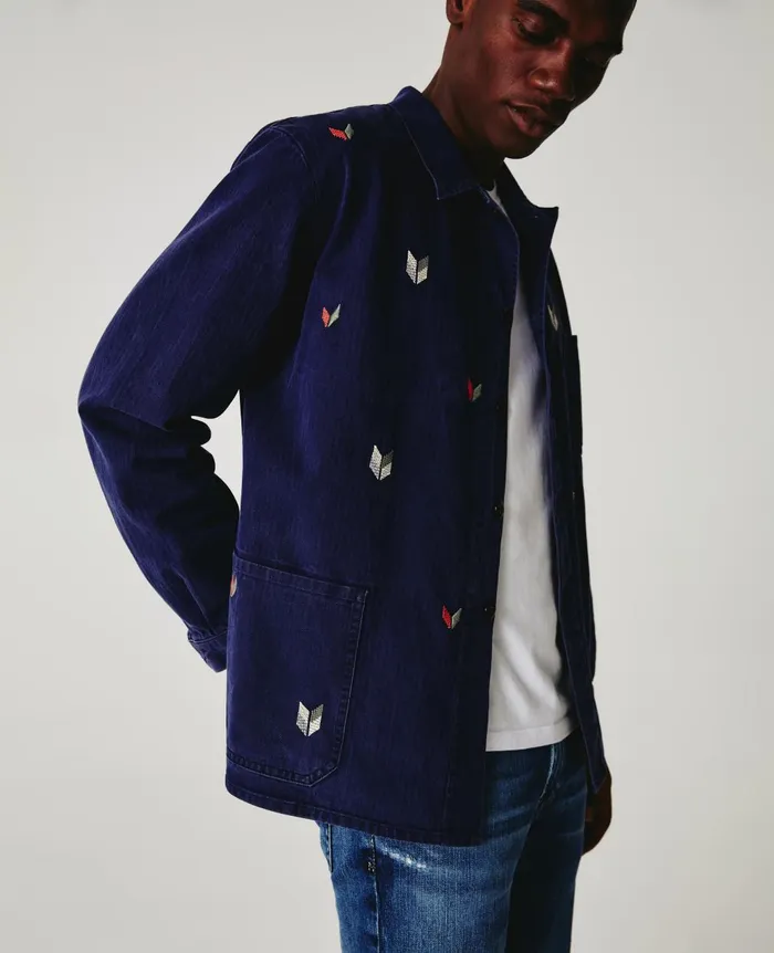 Easton Jacket Eb Broken Arrow French Blue WomenMen AG Jeans Jackets Easton Jacket Eb Broken Arrow French Blue WomenMen AG Jeans Jackets