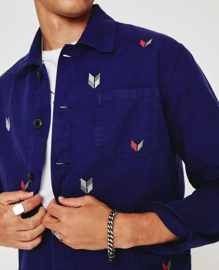 Easton Jacket Eb Broken Arrow French Blue WomenMen AG Jeans Jackets Easton Jacket Eb Broken Arrow French Blue WomenMen AG Jeans Jackets
