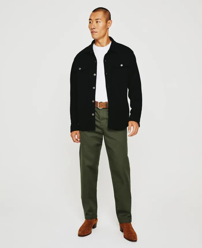 Elias Shirt Jacket True Black Men AG Jeans Shirts Elias Shirt Jacket True Black Men AG Jeans Shirts