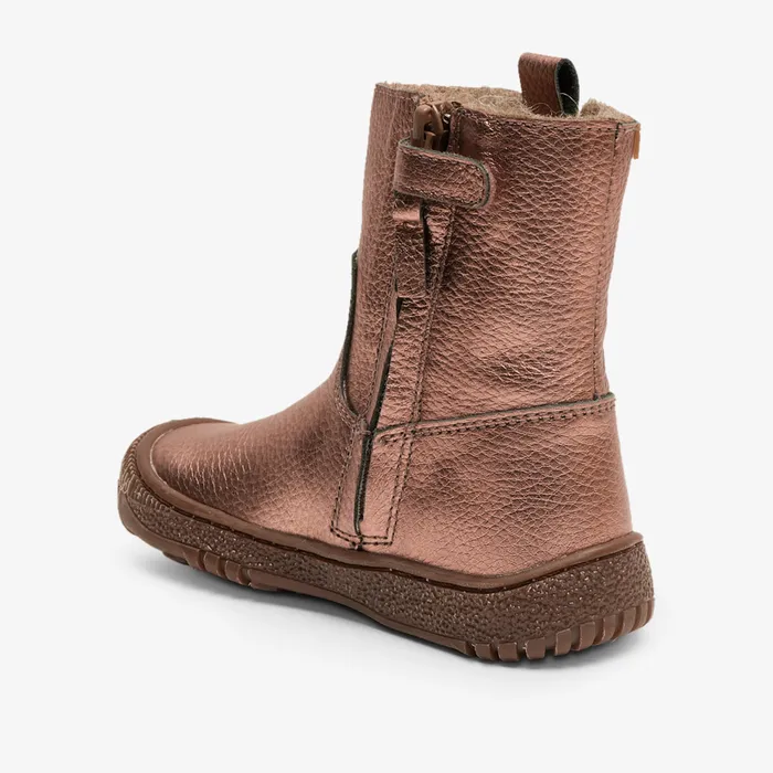 elina tex rose gold Rose Winter boots bisgaardshoes KIDS