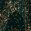 Emerald and Gold Sequin Burton Caftan Dress DressesPlus Unique Vintage Midi and Maxi