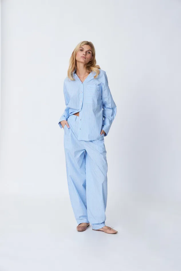 Emily Pants 8211 Serenity Stripe Women Cras Trousers