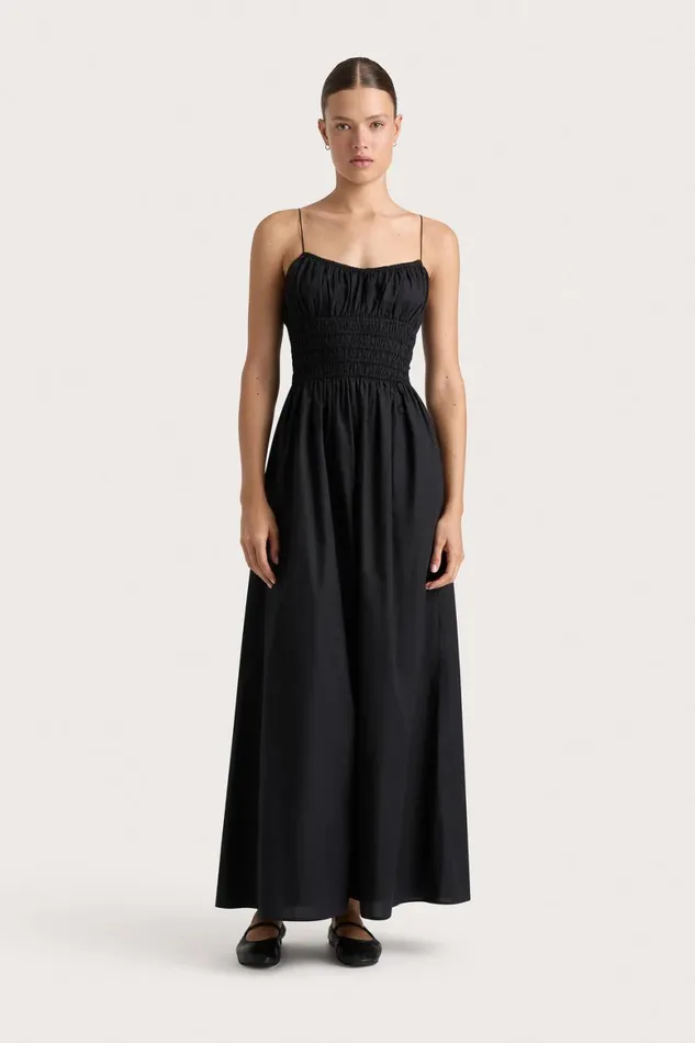 Faithfull The Brand Dresses Baia Maxi Dress Black 8211 Women
