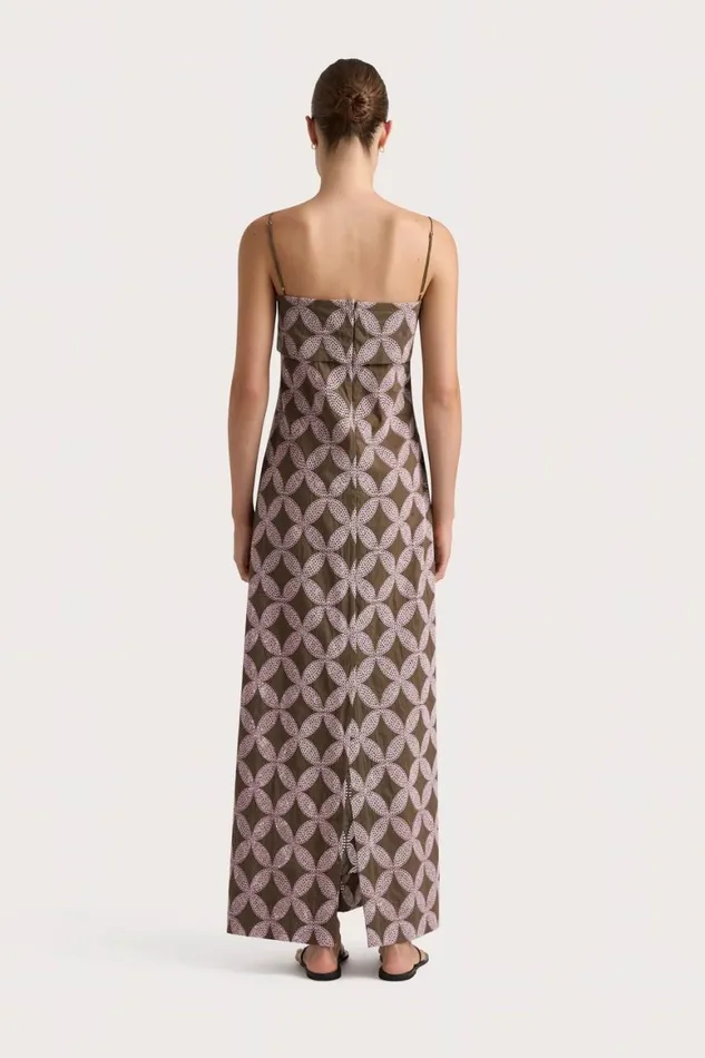 Faithfull The Brand Dresses Bea Maxi Dress Cocoa Blush 8211 Women Faithfull The Brand Dresses Bea Maxi Dress Cocoa Blush 8211 Women