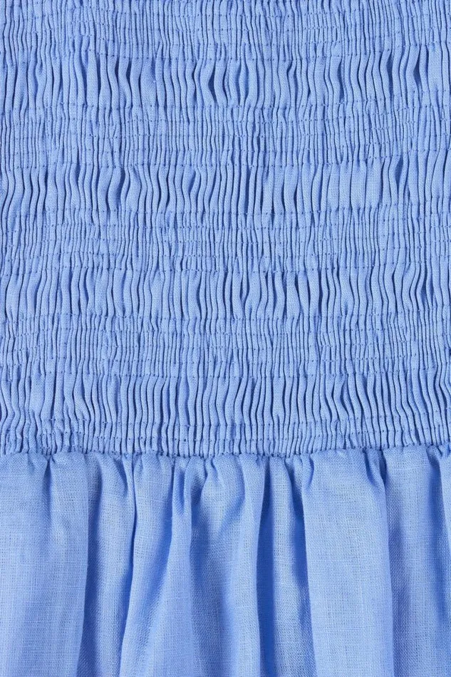 Faithfull The Brand Dresses Geriba Midi Dress Mid Blue 8211 Women Faithfull The Brand Dresses Geriba Midi Dress Mid Blue 8211 Women